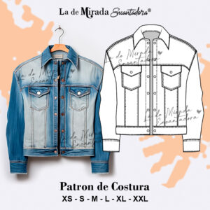 patron chaqueta denim