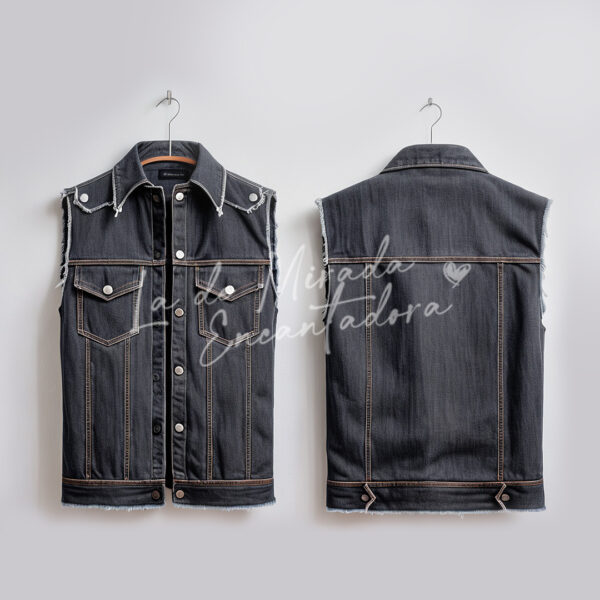 chaleco denim